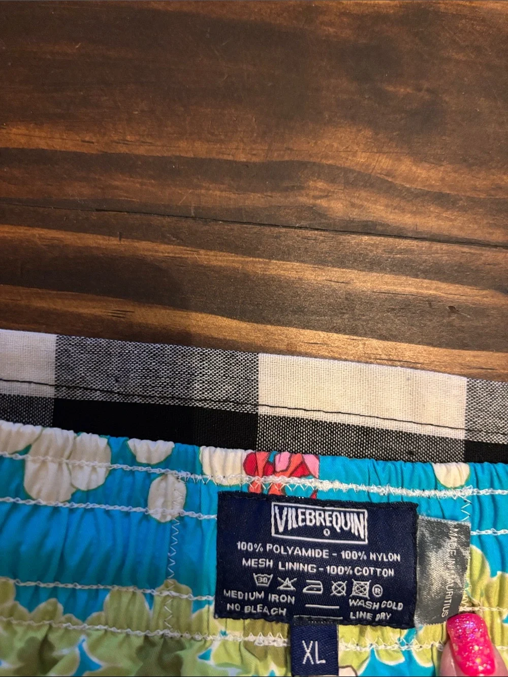 Vilebrequin Fish And Anenome Tropical Print Swim Trunks xl